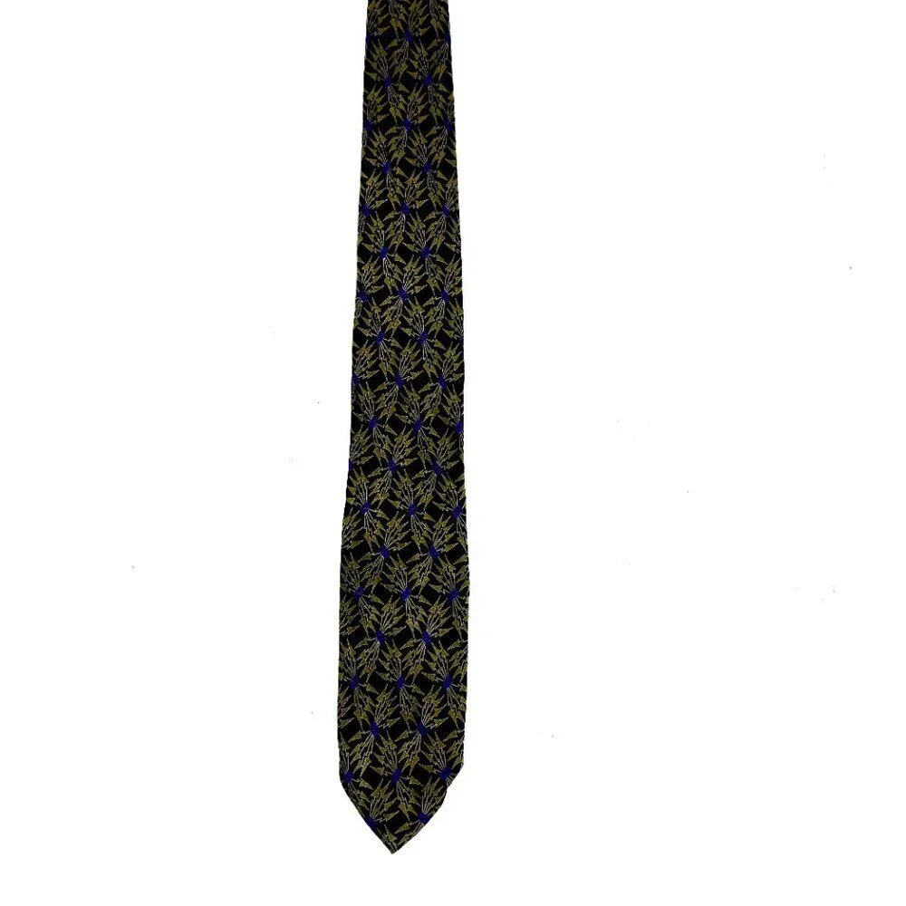Giorgio Armani Vintage 100% Silk Artsy/Abstract Tie